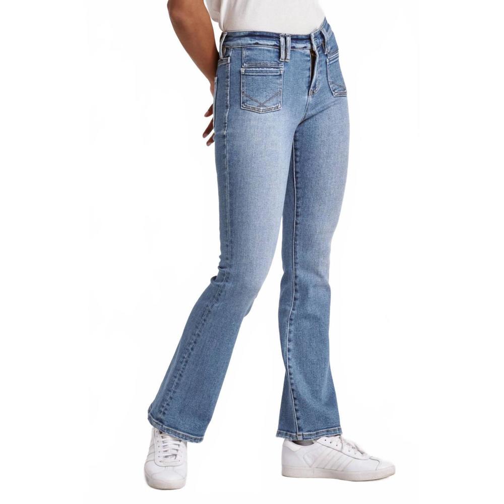 NEW DEAR JOHN DENIM jaxtyn high rise bootcut jeans in loiusiana - Picture 3 of 4